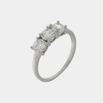 Anello in Argento 925 trilogy di zirconi BYSIMON - gioiello BySimon