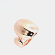 Anello in Argento 925 a doppia sfera liscia