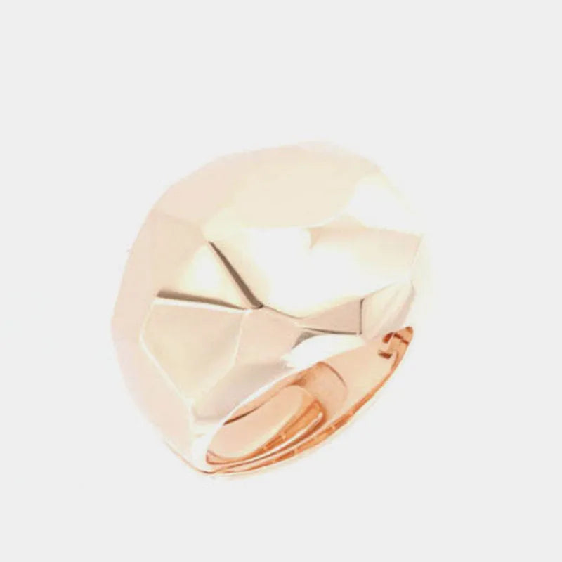 Anello in Argento 925  in argento placcato oro rosè
