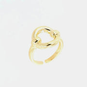 Anello in Argento 925 con ovale centrale