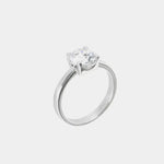 Anello in Argento 925 solitario con zircone BYSIMON - gioiello BySimon