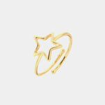 Anello in Argento 925 con dettaglio a forma di stella - BYSIMON gioielli