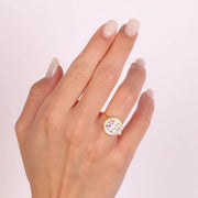 Anello in Argento 925 con zirconi multicolore