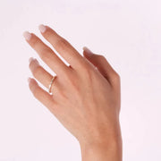 Anello in Argento 925 con giro di zirconi trasparenti