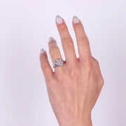 Anello in Argento 925 a cerchio con zirconi colorati