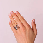 Anello in Argento 925 intrecciato