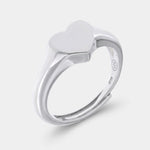 Anello in Argento 925 forma di cuore Collezione Amsterdam - BYSIMON gioielli
