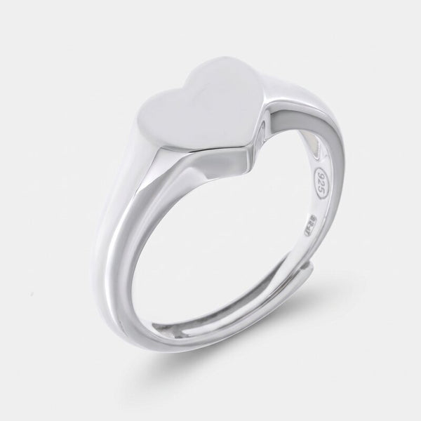 Anello in Argento 925 forma di cuore Collezione Amsterdam - BYSIMON gioielli