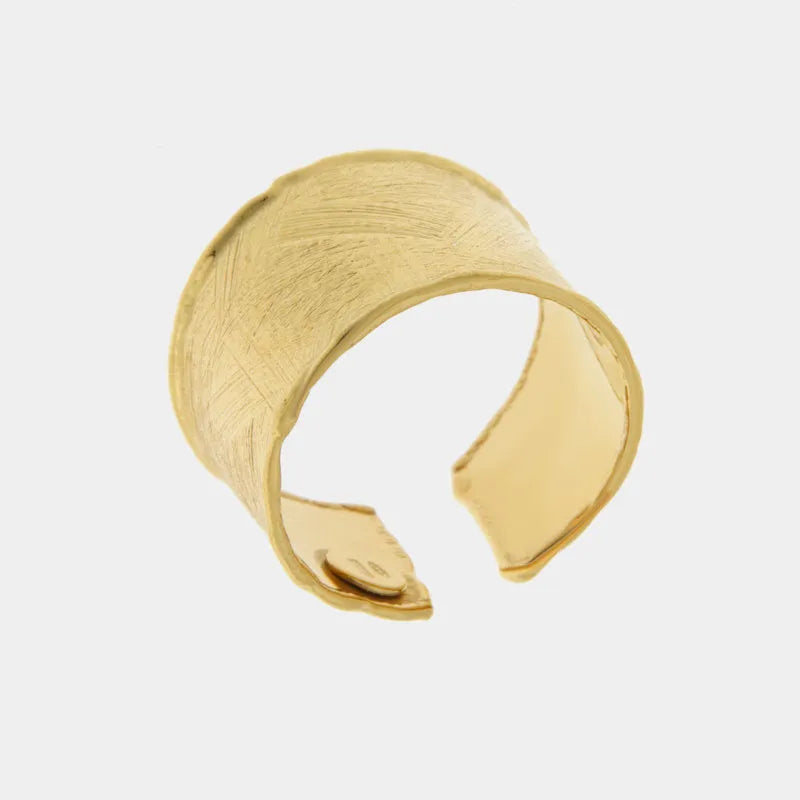 Anello in Argento 925 rigido aperto regolabile - BYSIMON gioielli