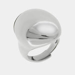 Anello in Argento 925 cerchio bombato liscio Collezione Amsterdam - BYSIMON gioielli