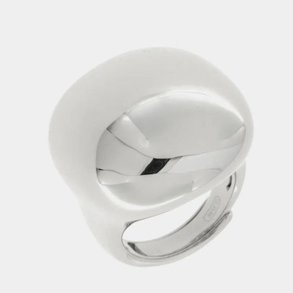 Anello in Argento 925 bombato liscio Collezione Amsterdam - BYSIMON gioielli