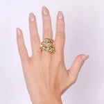 Anello in Argento 925 a forma di serpente