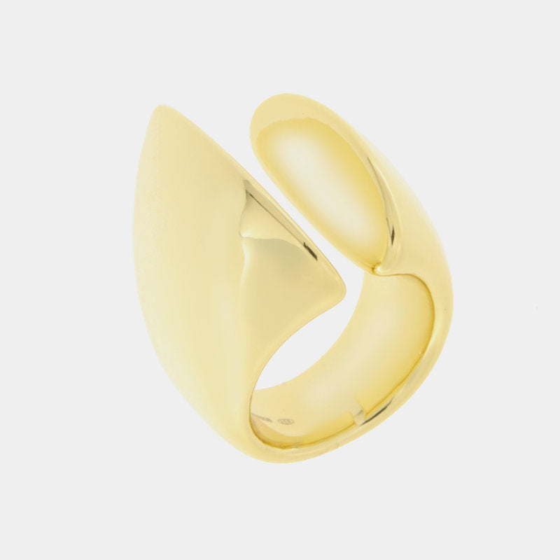 Anello in Argento 925 tagliati SIMEONE - gioiello BySimon