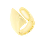 Anello in Argento 925 tagliati SIMEONE - gioiello BySimon