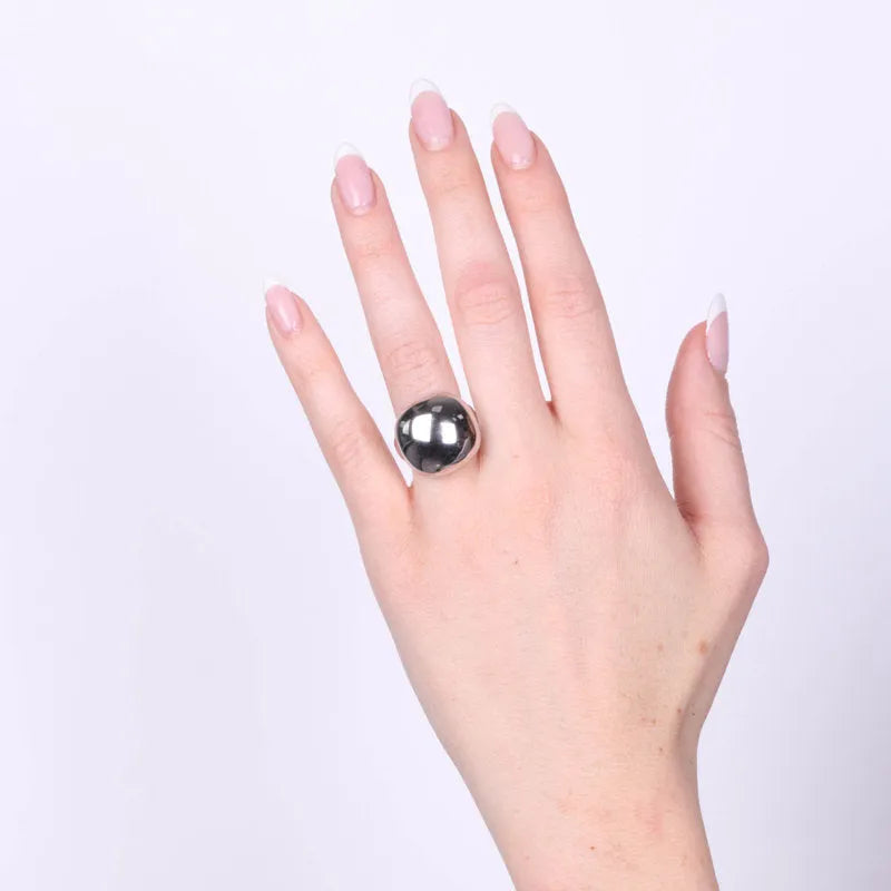 Anello in Argento 925 bombato liscio