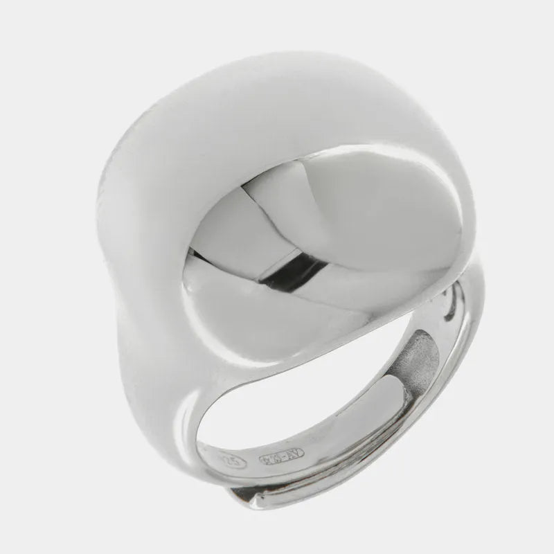 Anello in Argento 925 bombato liscio