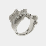 Anello in Argento 925 fascia con zirconi