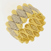 Anello in Argento 925 fascia con zirconi