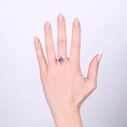 Anello in Argento 925 con campanella rossa