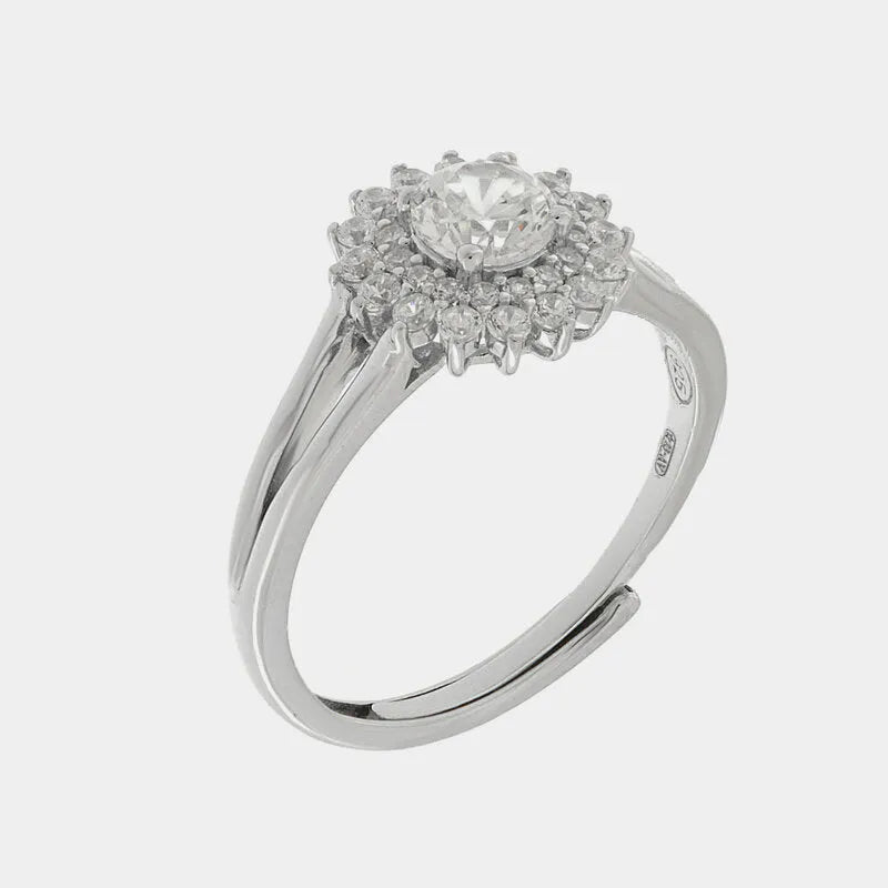 Anello in Argento 925 kate con zirconi
