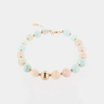 Bracciale in Argento 925  con perle multicolore