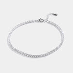 Bracciale in Argento 925 tennis con zirconi bianchi - BYSIMON gioielli