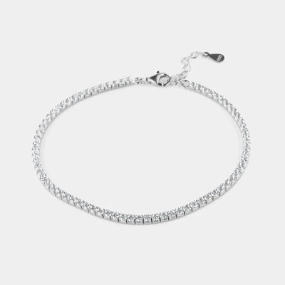 Bracciale in Argento 925 tennis con zirconi bianchi - BYSIMON gioielli