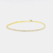 Bracciale in Argento 925 tennis impreziosito da zirconi multicolor