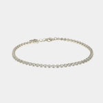 Bracciale in Argento 925 tennis impreziosito da zirconi bianchi - BYSIMON gioielli