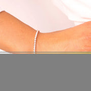 Bracciale in Argento 925 tennis impreziosito da zirconi bianchi