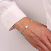 Bracciale in Argento 925 a forma di smile