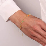 Bracciale in Argento 925 con simboli pendenti