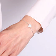 Bracciale in Argento 925 con cuore