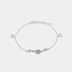 Bracciale in Argento 925 con piccola zampa
