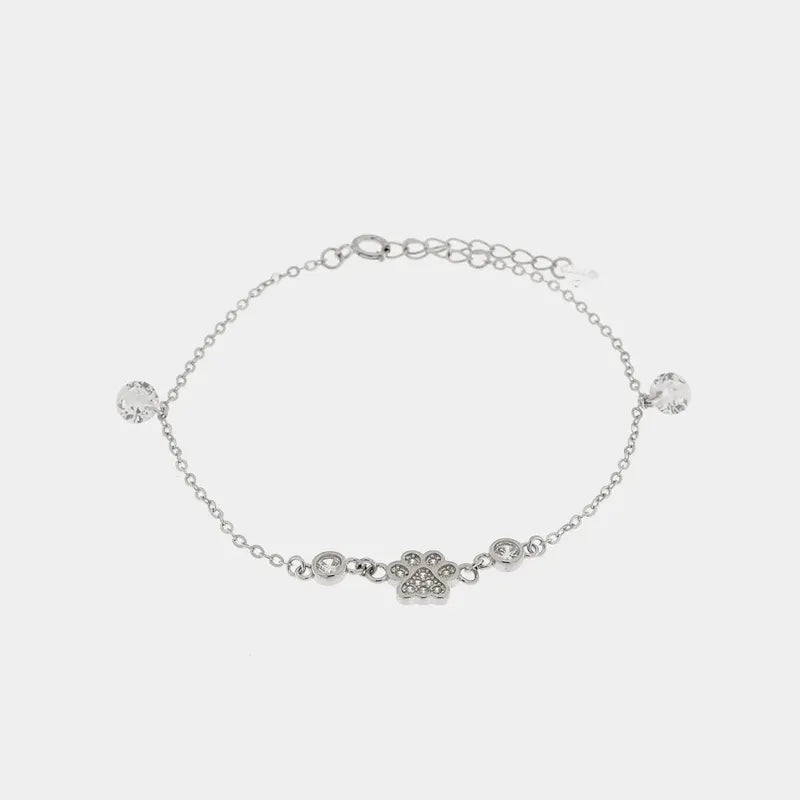 Bracciale in Argento 925 con piccola zampa
