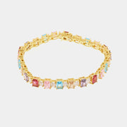 Bracciale in Argento 925 con zirconi colorati