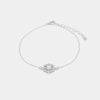 Bracciale in Argento 925 con zirconi trasparenti