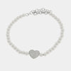 Bracciale in Argento 925  con cuore zirconato