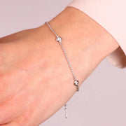 Bracciale in Argento 925  con zirconi bianchi