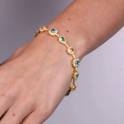 Bracciale in Argento 925 tennis con zirconi