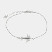 Bracciale in Argento 925 con aereo