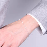 Bracciale in Argento 925 con perle - BYSIMON gioielli
