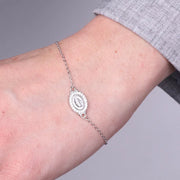 Bracciale in Argento 925 con madonna