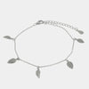 Bracciale in Argento 925 con foglie