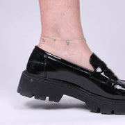 Bracciale in Argento 925 quadrifogli pendenti