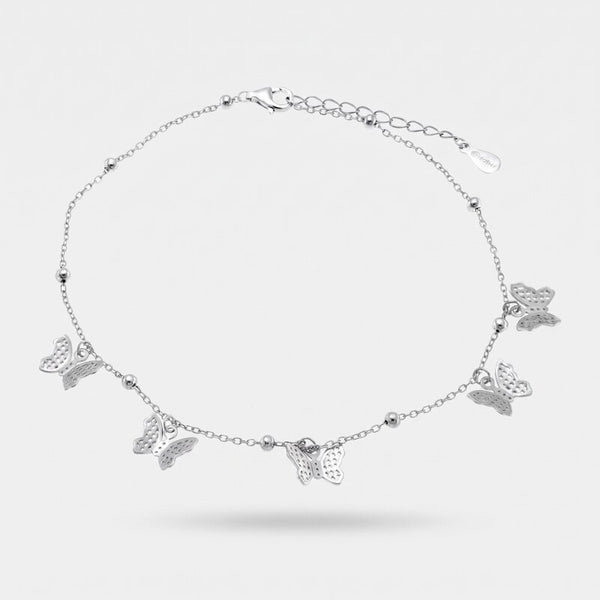 Bracciale in Argento 925 con farfalle - BYSIMON gioielli