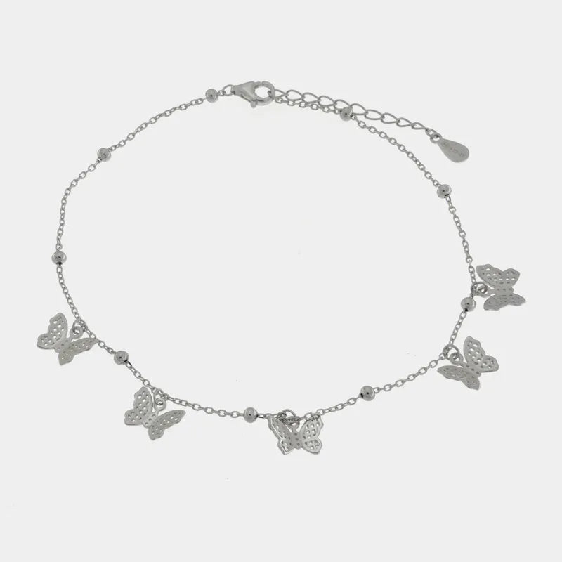 Bracciale in Argento 925 con farfalle - BYSIMON gioielli