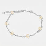 Bracciale in Argento 925 perle - BYSIMON gioielli