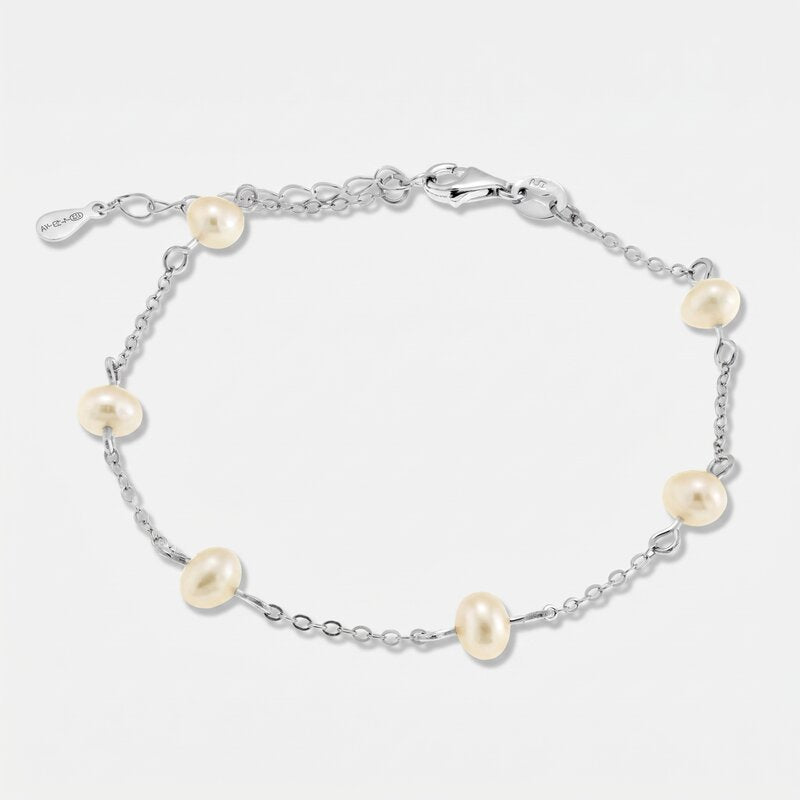Bracciale in Argento 925 perle - BYSIMON gioielli