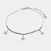Bracciale in Argento 925 stelle pendenti